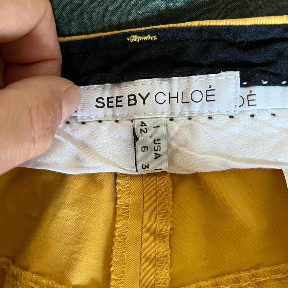 Yellow flares - See by Chloe 90s vintage - Picture 4 of 7